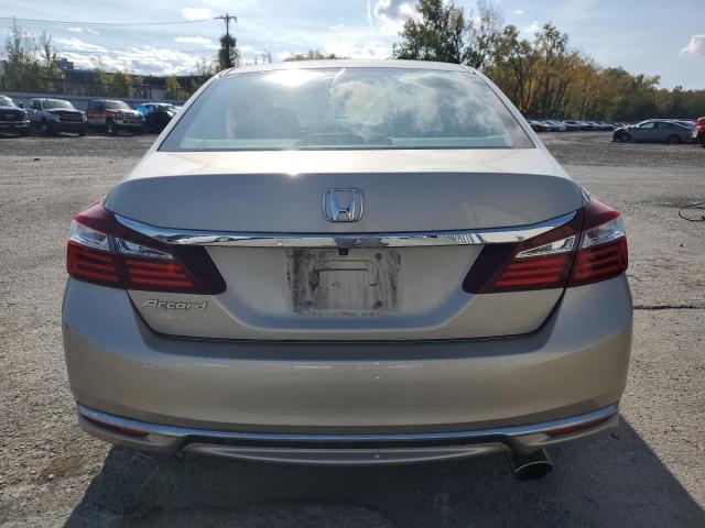 1HGCR2F33HA298745 - 2017 HONDA ACCORD LX TAN photo 6