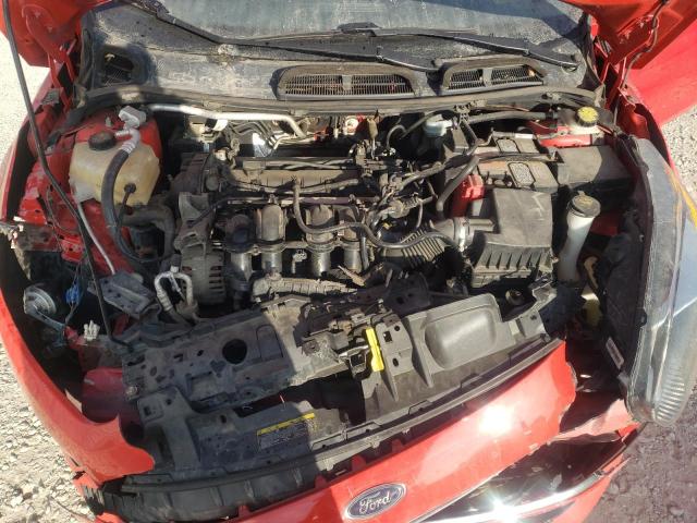 3FADP4BJ5EM122101 - 2014 FORD FIESTA SE RED photo 11