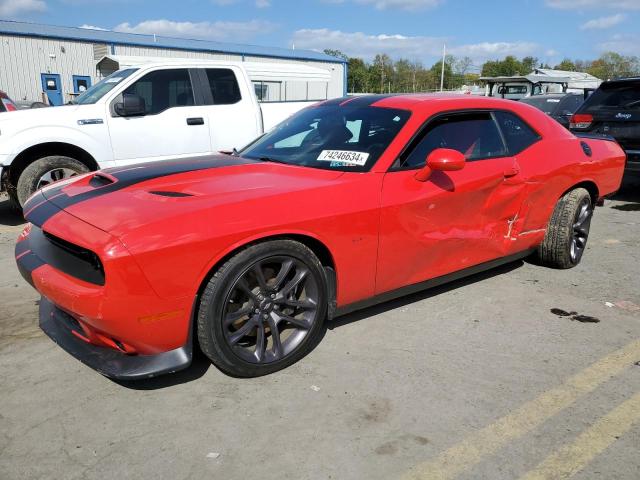2C3CDZFJ1NH200267 - 2022 DODGE CHALLENGER R/T SCAT PACK RED photo 1