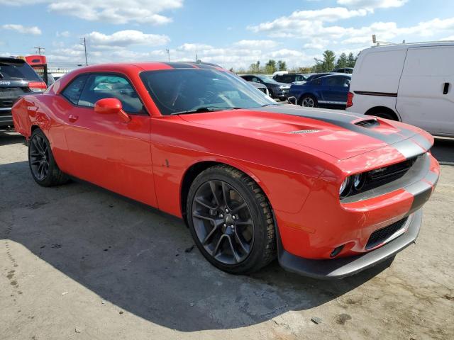 2C3CDZFJ1NH200267 - 2022 DODGE CHALLENGER R/T SCAT PACK RED photo 4