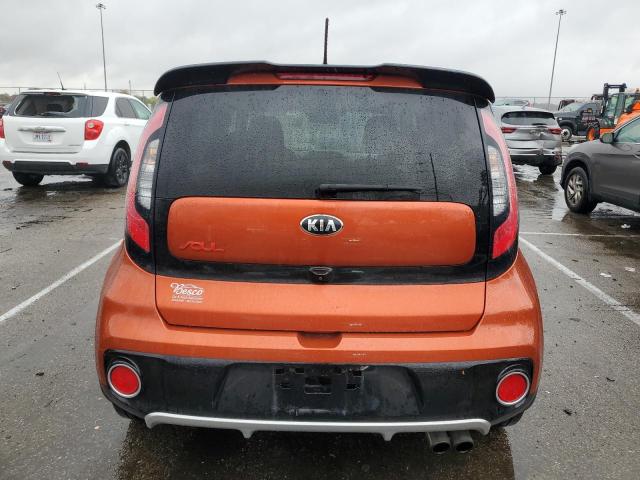 KNDJX3AA9J7580477 - 2018 KIA SOUL ! ORANGE photo 6
