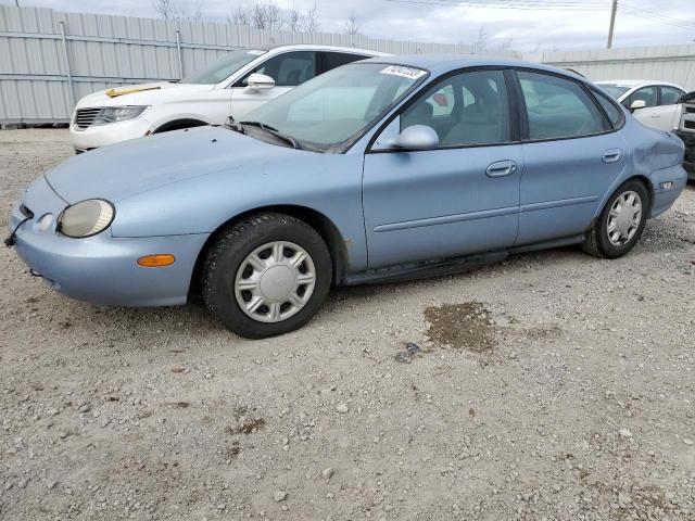 1FALP52U1VG211623 - 1997 FORD TAURUS GL BLUE photo 1