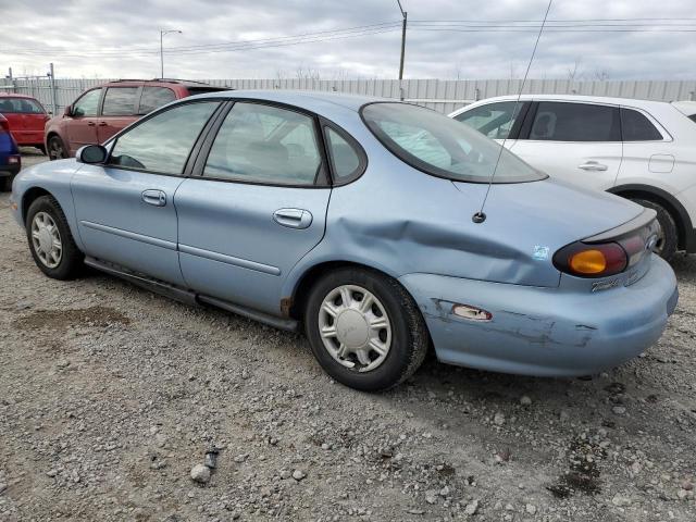 1FALP52U1VG211623 - 1997 FORD TAURUS GL BLUE photo 2