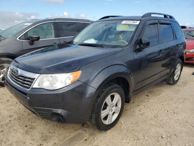 JF2SH6BC5AH773353 - 2010 SUBARU FORESTER XS CHARCOAL photo 1