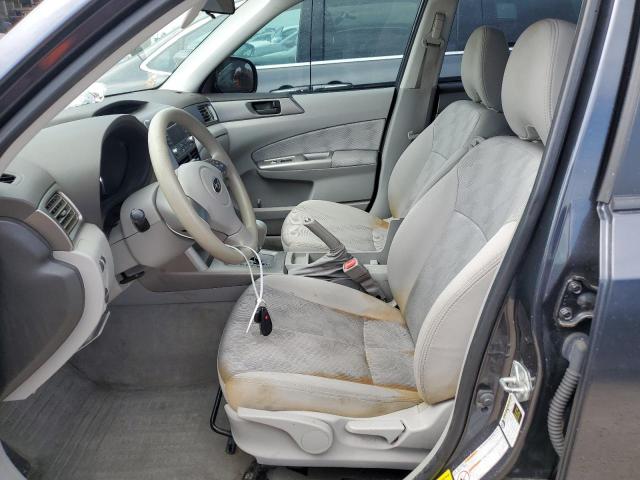 JF2SH6BC5AH773353 - 2010 SUBARU FORESTER XS CHARCOAL photo 7