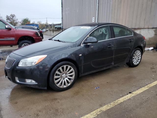 W04GN5EC1B1098995 - 2011 BUICK REGAL CXL BLACK photo 1