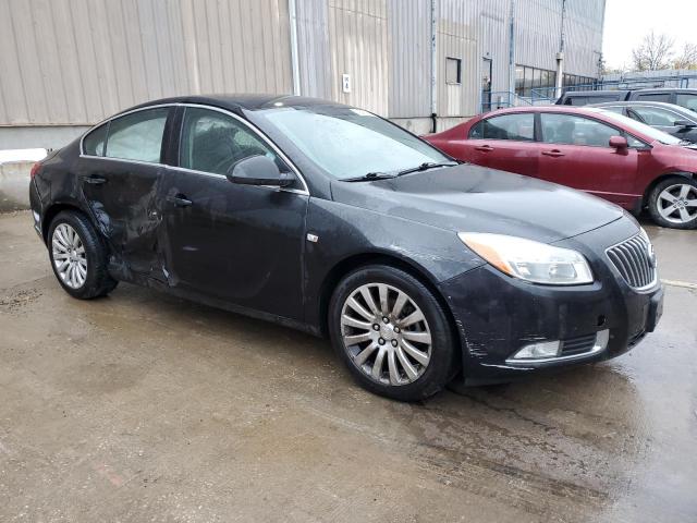 W04GN5EC1B1098995 - 2011 BUICK REGAL CXL BLACK photo 4