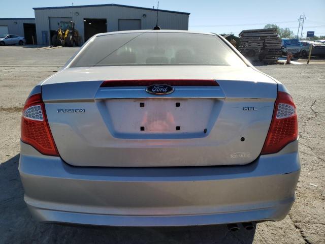 3FAHP0JA4AR123250 - 2010 FORD FUSION SEL SILVER photo 6