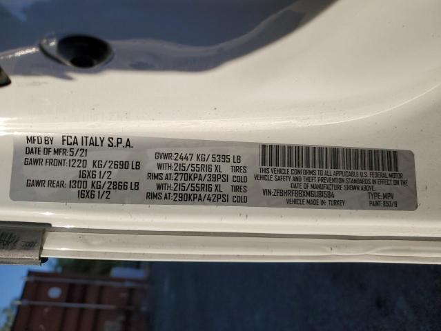 ZFBHRFBBXM6U81584 - 2021 RAM PROMASTER SLT Ağ foto 14