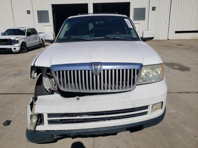 5LMFU28545LJ07724 - 2005 LINCOLN NAVIGATOR WHITE photo 5