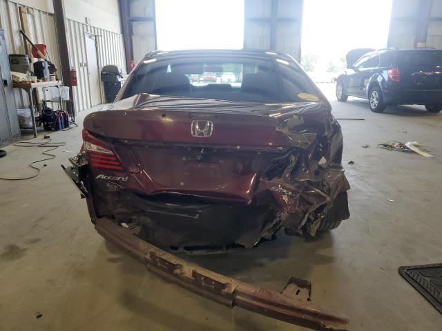 1HGCR2F5XHA107596 - 2017 HONDA ACCORD SPORT BURGUNDY photo 6