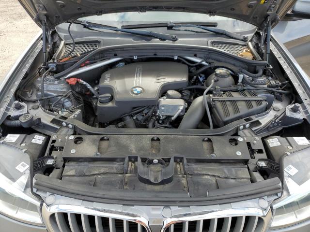 5UXWZ7C38H0X40792 - 2017 BMW X3 SDRIVE28I SILVER photo 12