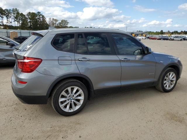 5UXWZ7C38H0X40792 - 2017 BMW X3 SDRIVE28I SILVER photo 3