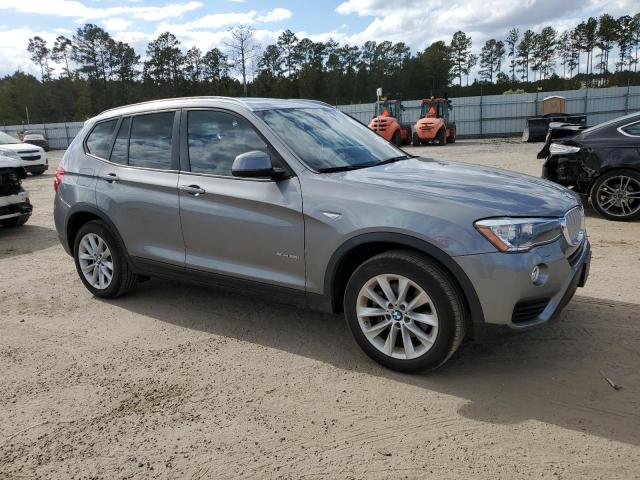 5UXWZ7C38H0X40792 - 2017 BMW X3 SDRIVE28I SILVER photo 4