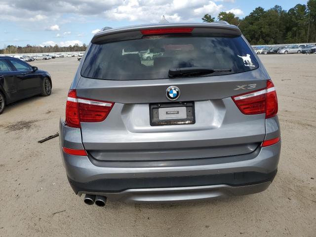 5UXWZ7C38H0X40792 - 2017 BMW X3 SDRIVE28I SILVER photo 6