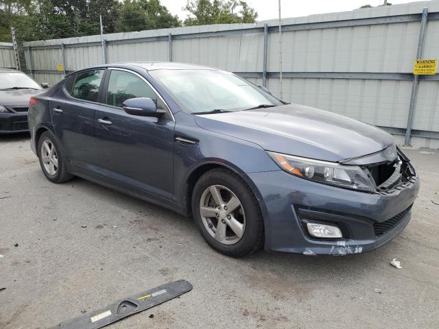 5XXGM4A70FG477055 - 2015 KIA OPTIMA LX BLUE photo 4