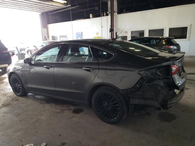 3FA6P0K92FR283727 - 2015 FORD FUSION TITANIUM GRAY photo 2