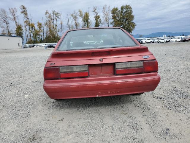 1FACP41M0NF176543 - 1992 FORD MUSTANG LX RED photo 6