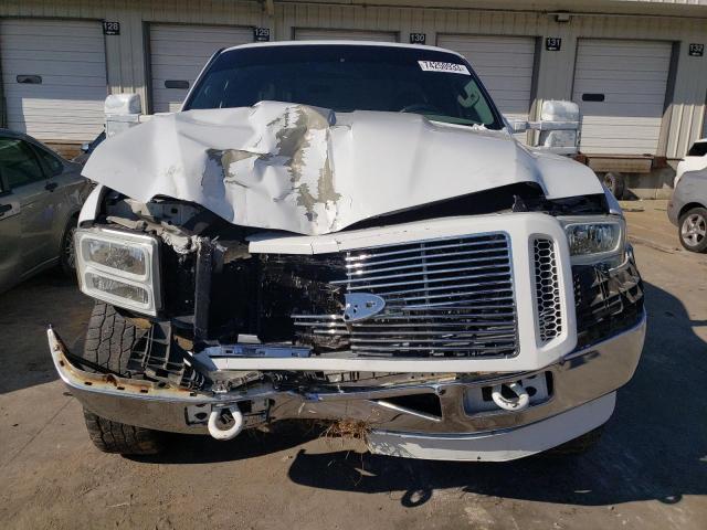 1FTSX21P16EC34980 - 2006 FORD F250 SUPER DUTY WHITE photo 5