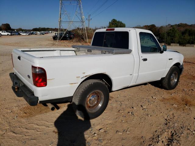 1FTYR10D84PB26895 - 2004 FORD RANGER WHITE photo 3