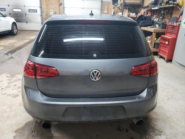 3VW817AU8FM023619 - 2015 VOLKSWAGEN GOLF GRAY photo 6