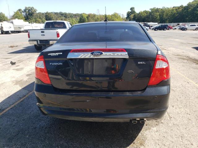 3FAHP0JAXAR263559 - 2010 FORD FUSION SEL BLACK photo 6