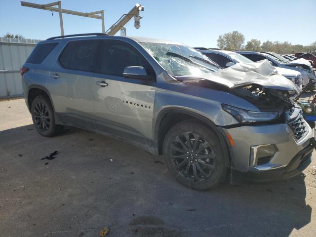 1GNEVJKW1PJ245416 - 2023 CHEVROLET TRAVERSE RS GRAY photo 4