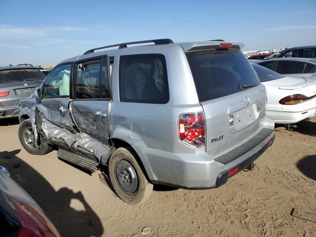 2HKYF18497H502050 - 2007 HONDA PILOT EX SILVER photo 2