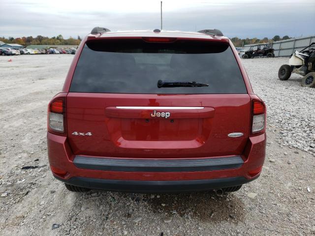 1C4NJDEB8ED848115 - 2014 JEEP COMPASS LATITUDE RED photo 6