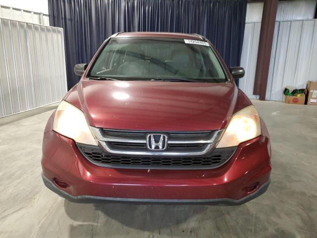 5J6RE3H37BL041794 - 2011 HONDA CR-V LX BURGUNDY photo 5