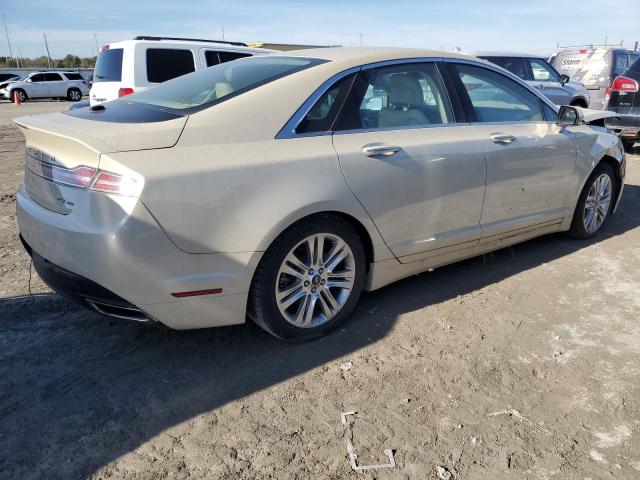 3LN6L2G90ER823032 - 2014 LINCOLN MKZ BEIGE photo 3