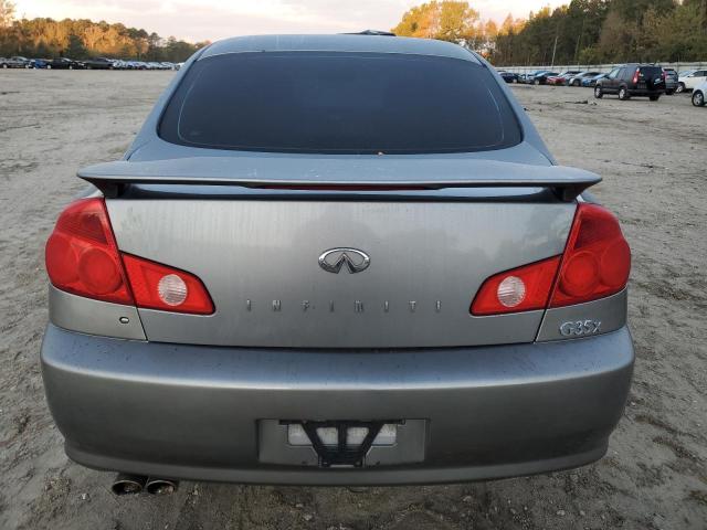 JNKCV51F96M610137 - 2006 INFINITI G35 SILVER photo 6