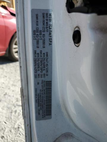 ZFBERFAB1H6G86191 - 2017 RAM PROMASTER WHITE photo 12