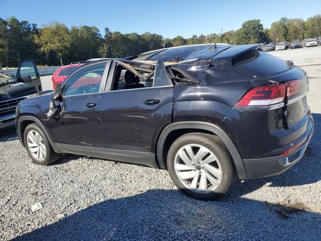 1V2KE2CA0MC219599 - 2021 VOLKSWAGEN ATLAS CROS SE BLACK photo 2