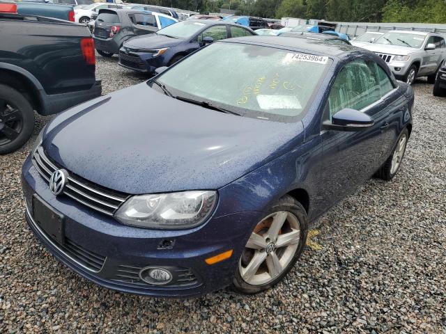WVWFW7AH1CV011876 - 2012 VOLKSWAGEN EOS LUX 蓝色 照片 1