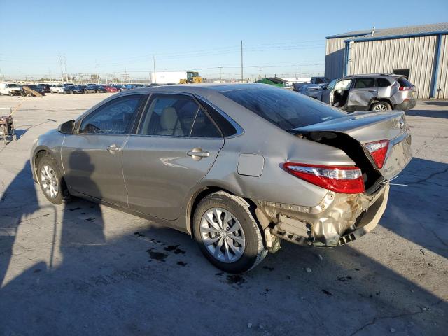 4T4BF1FK4GR537058 - 2016 TOYOTA CAMRY LE BEIGE photo 2