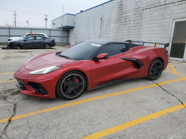 1G1YB3D45M5110510 - 2021 CHEVROLET CORVETTE STINGRAY 2LT RED photo 1