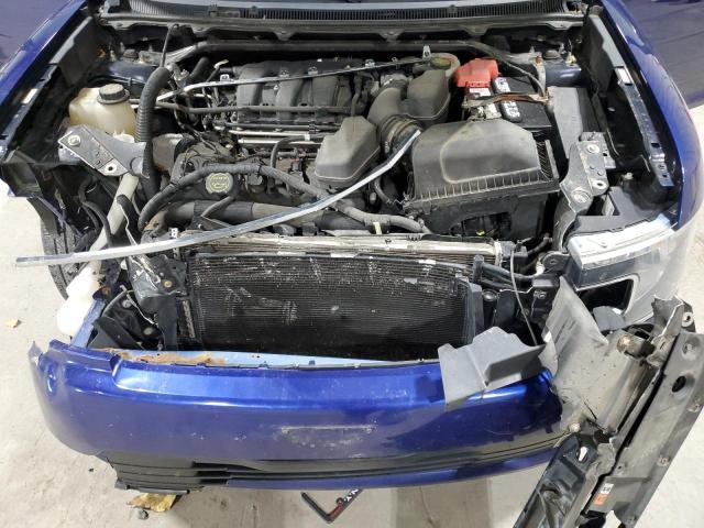 2FMHK6C86FBA04865 - 2015 FORD FLEX SEL BLUE photo 11