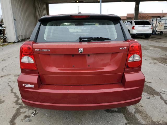 1B3HB48B78D797377 - 2008 DODGE CALIBER SXT RED photo 6