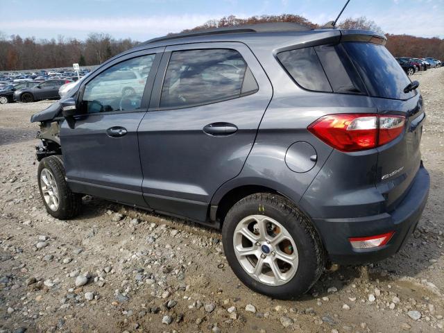 MAJ3S2GE1KC281866 - 2019 FORD ECOSPORT SE GRAY photo 2