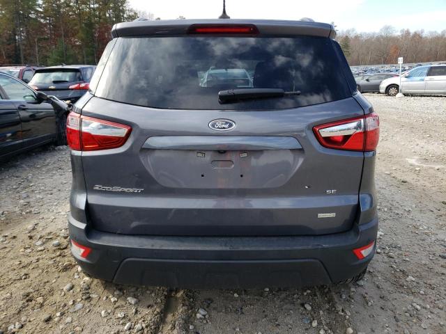 MAJ3S2GE1KC281866 - 2019 FORD ECOSPORT SE GRAY photo 6