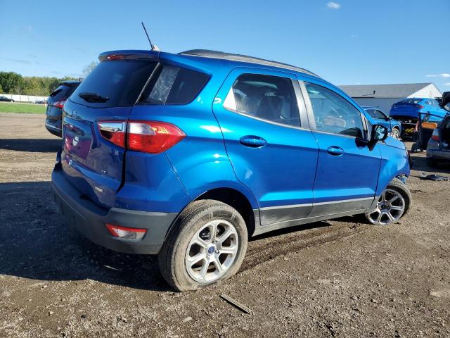 MAJ3S2GE1LC340092 - 2020 FORD ECOSPORT SE 蓝色 照片 3