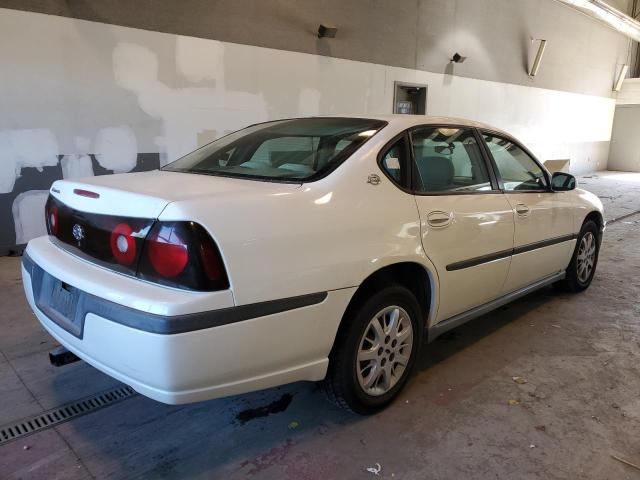 2G1WF52E259353022 - 2005 CHEVROLET IMPALA WHITE photo 3