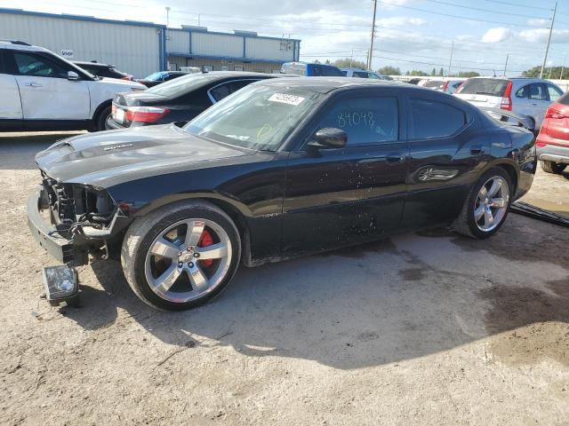 2B3LA73W37H805369 - 2007 DODGE CHARGER SRT-8 BLACK photo 1