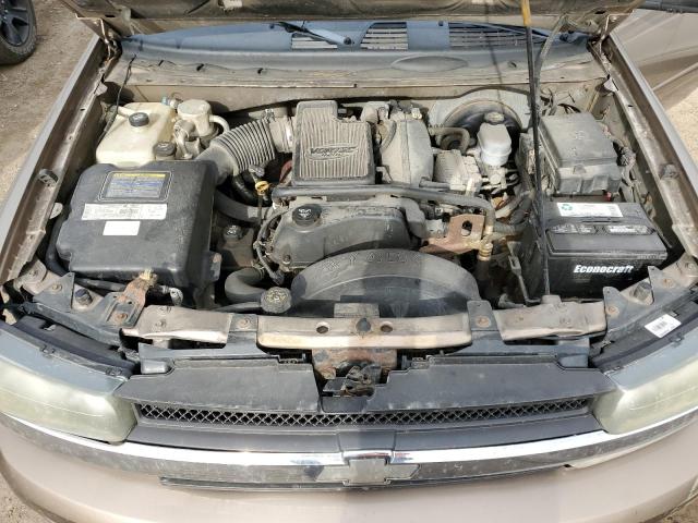 1GNDT13S632158242 - 2003 CHEVROLET TRAILBLAZE TAN photo 12