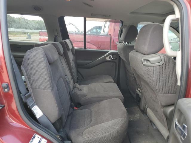 5N1AR18W86C684095 - 2006 NISSAN PATHFINDER LE 栗色 照片 10