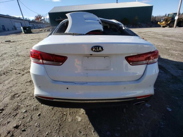 5XXGT4L39JG272095 - 2018 KIA OPTIMA LX WHITE photo 6