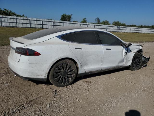 5YJSA1E12FF116338 - 2015 TESLA MODEL S WHITE photo 3