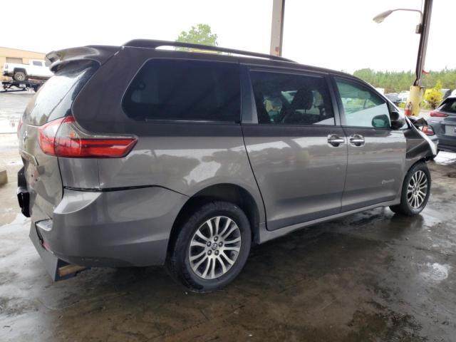 5TDYZ3DC0LS023326 - 2020 TOYOTA SIENNA XLE GRAY photo 3