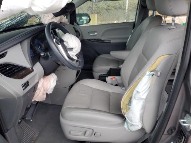 5TDYZ3DC0LS023326 - 2020 TOYOTA SIENNA XLE GRAY photo 7